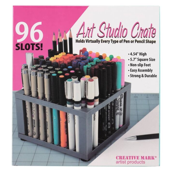 Creative Mark Art Studio Brush Crate