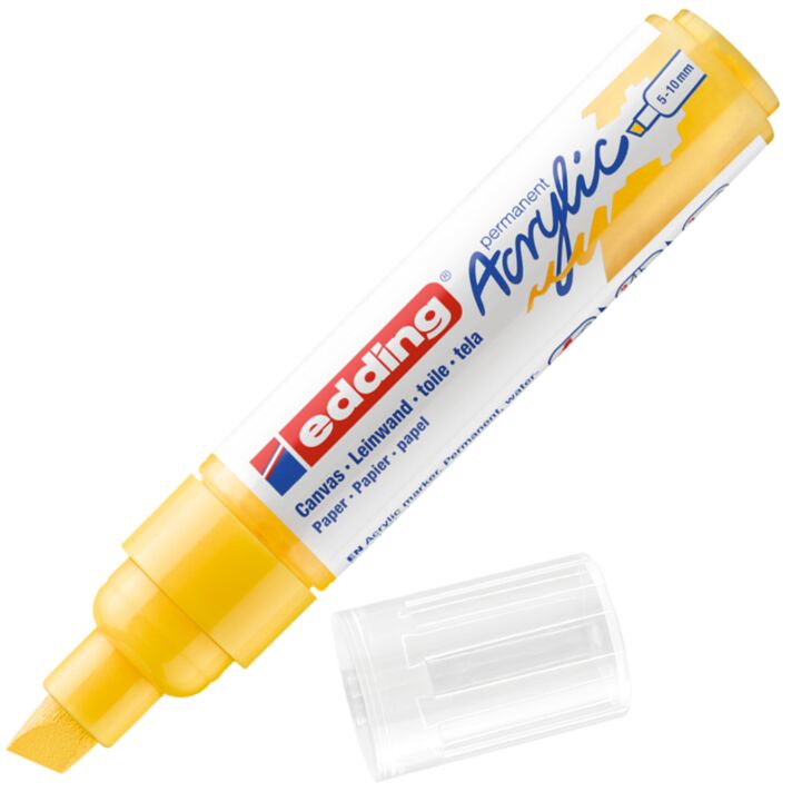 Edding 5000 Acrylic Paint Marker - Traffic Yellow