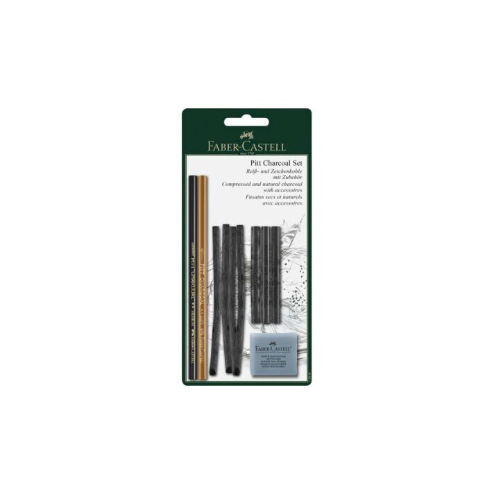 Faber-Castell Pitt Charcoal - Set of 10
