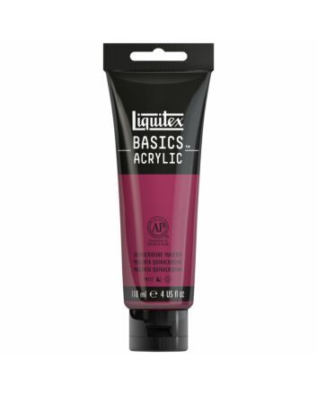 Liquitex Basics Acrylic - 4oz - Quinacridone Magenta