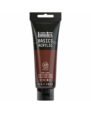 Liquitex Basics Acrylic - 4oz - Burnt Sienna