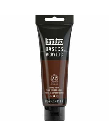 Liquitex Basics Acrylic - 4oz - Burnt Umber