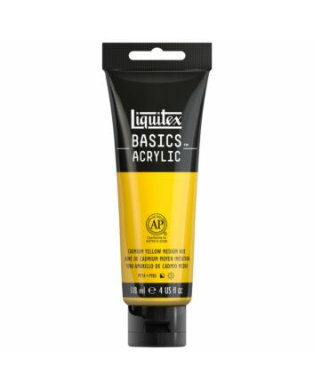 Liquitex Basics Acrylic - 4oz - Cadmium Yellow Medium Hue