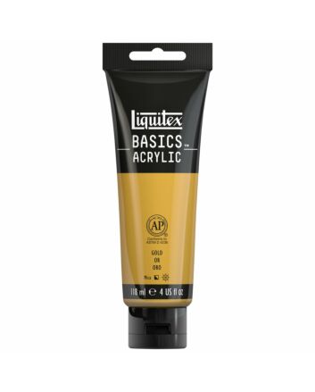 Liquitex Basics Acrylic - 4oz - Iridescent Gold