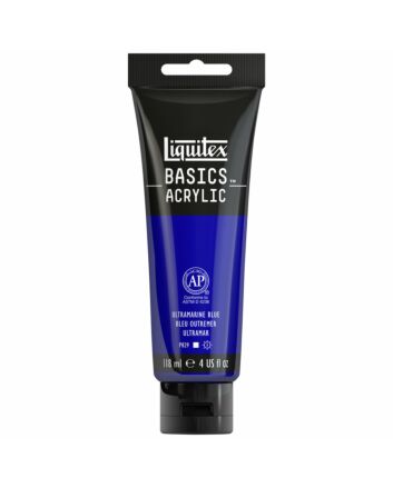 Liquitex Basics Acrylic - 4oz - Ultramarine Blue