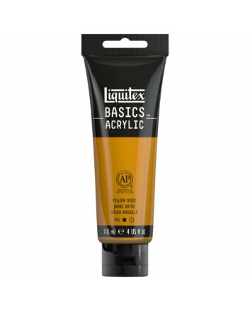 Liquitex Basics Acrylic - 4oz - Yellow Oxide