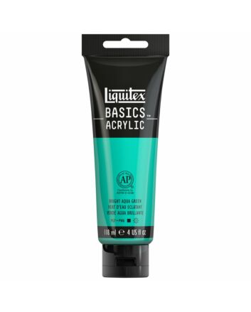 Liquitex Basics Acrylic - 4oz - Bright Aqua Green
