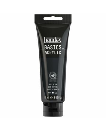 Liquitex Basics Acrylic - 4oz - Ivory Black