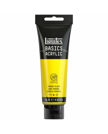 Liquitex Basics Acrylic - 4oz - Primary Yellow