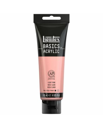 Liquitex Basics Acrylic - 4oz - Light Portrait Pink