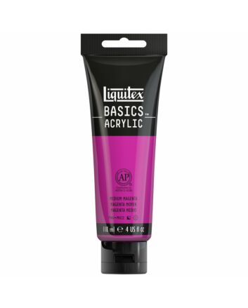 Liquitex Basics Acrylic - 4oz - Medium Magenta