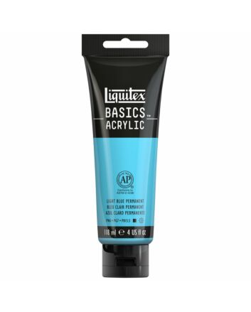 Liquitex Basics Acrylic - 4oz - Light Blue Permanent