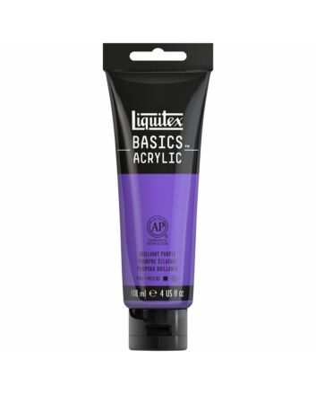 Liquitex Basics Acrylic - 4oz - Brilliant Purple