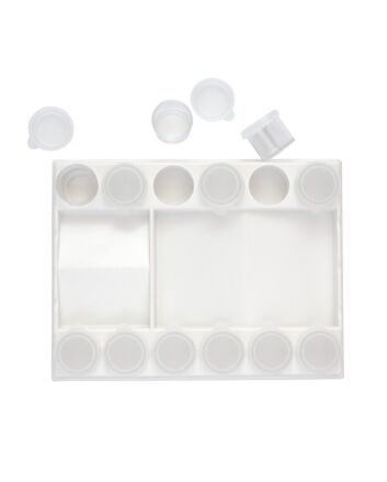 12 Well Palette With Cups