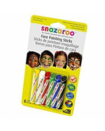 Snazaroo Face Painting Sticks (Set of 6)