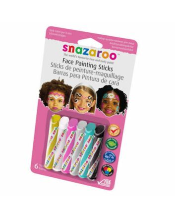 Snazaroo Face Painting 6 Stick Girls Set