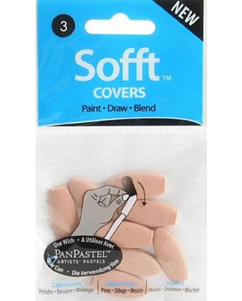 PanPastel Tools - No 3 Oval Covers (10)
