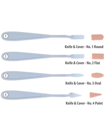 PanPastel Tools - Set Of 4 Knives