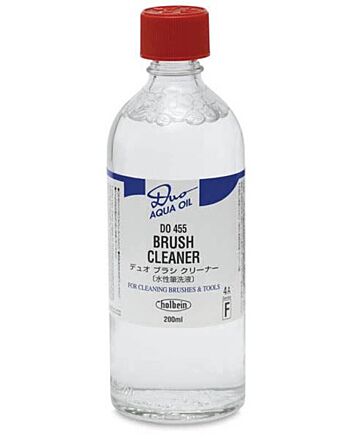 Duo Aqua Oil Color Brush Cleaner 200ml Bottle