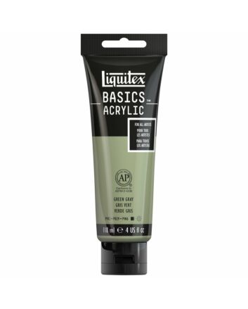Liquitex Basics Acrylic - 4oz - Green Gray