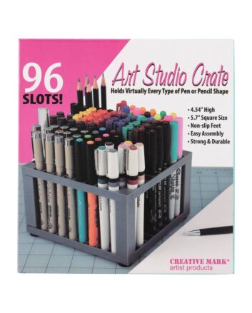Creative Mark Art Studio Brush Crate