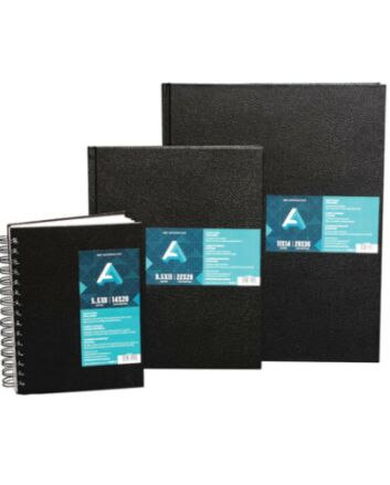 Art Alternatives Black Hard Bound Sketchbook 8.5x11