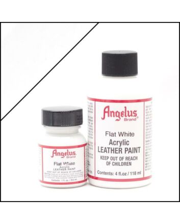 Angelus Acrylic Leather Paint - 1oz - Flat White