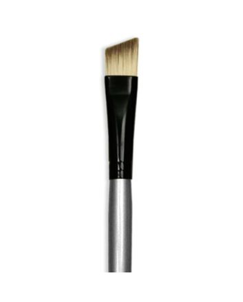 FM Brush - Black Silver - Angular - Short Handle - 1/4" - Angular