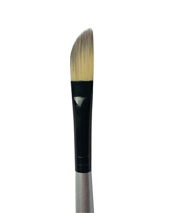 FM Brush - Black Silver - Dagger - Short Handle - 1/2" - Dagger 