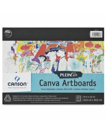 Canson Plein Air Board Pad Canvas 8x10