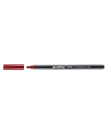 Edding 1255 Calligraphy Pen 3.5mm - Crimson Lake