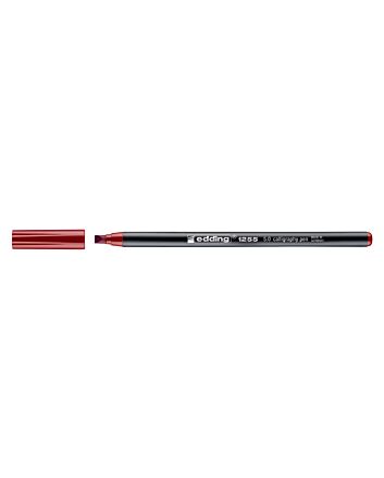 Edding 1255 Calligraphy Pen 5mm - Crimson Lake
