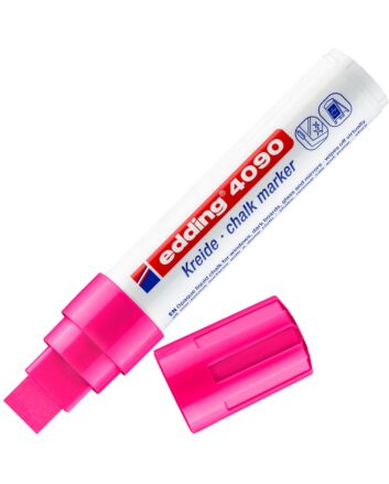 Edding 4090 Jumbo Chalk Marker - Pink
