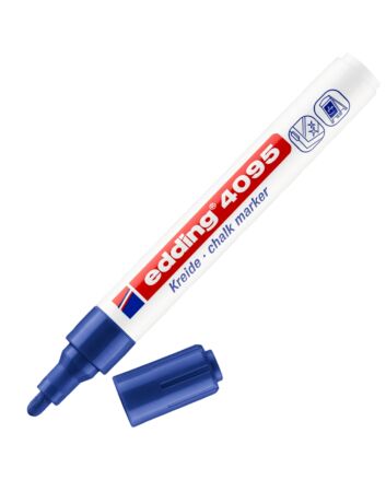 Edding 4095 Chalk Marker - Blue