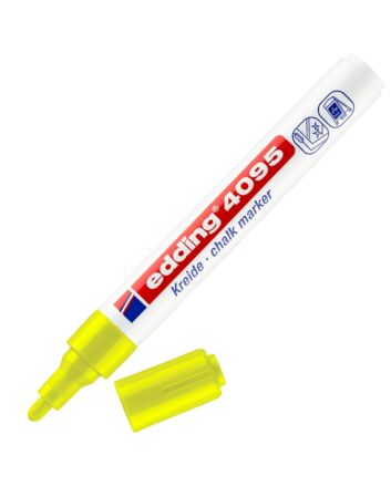 Edding 4095 Chalk Marker - Neon Yellow