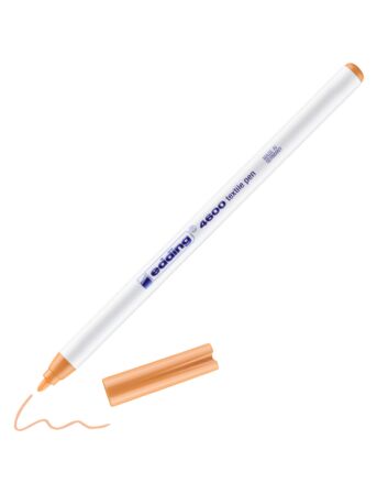 Edding 4600 Textile Pen - Light Orange