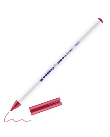 Edding 4600 Textile Pen - Carmine Red