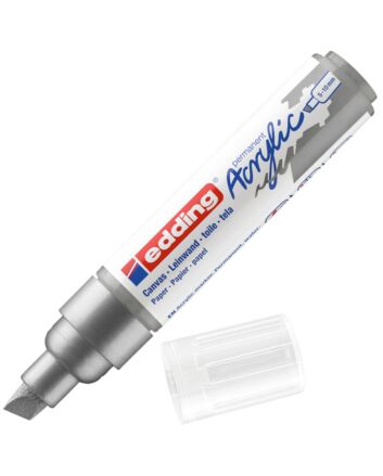 Edding 5000 Acrylic Paint Marker - Silver