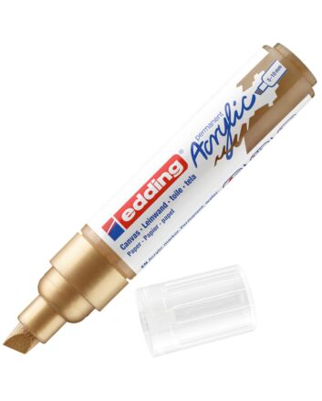 Edding 5000 Acrylic Paint Marker - Rich Gold