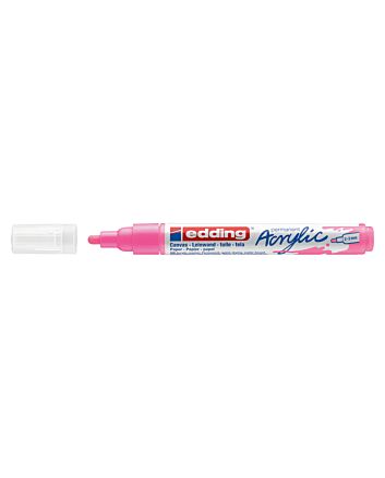 Edding 5100 Acrylic Paint Marker - Fluorescent Pink