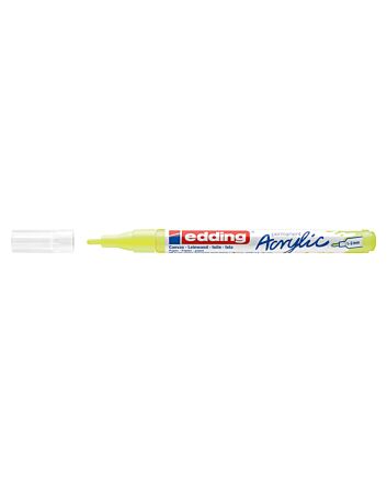 Edding 5300 Acrylic Paint Marker - Fluorescent Yellow