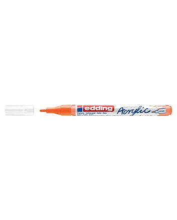 Edding 5300 Acrylic Paint Marker - Fluorescent Orange