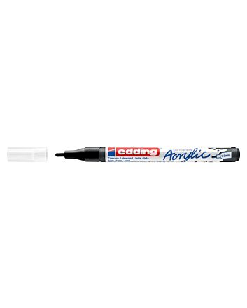 Edding 5300 Acrylic Paint Marker - Black
