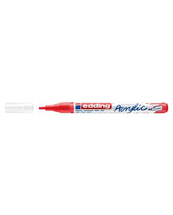 Edding 5300 Acrylic Paint Marker - Traffic Red