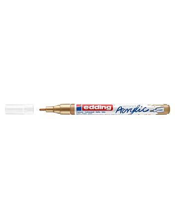 Edding 5300 Acrylic Paint Marker - Rich Gold