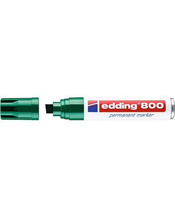 Edding 800 Square Nib Permanent Marker - Green