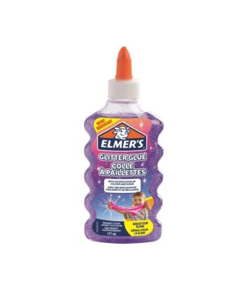 Elmers Classic Glitter Glue 6oz - Purple