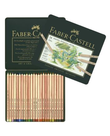 Faber-Castell Pitt Pastel Pencils - Tin of 24