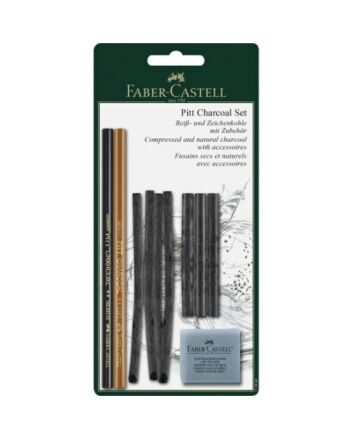 Faber-Castell Pitt Charcoal - Set of 10