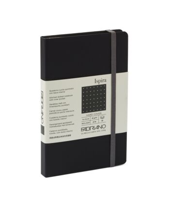 Inspira Notebook - Coptic Stitch - Dotted - 3.5x5.5 - Black